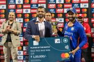 Ravindra Jadeja was awarded the Player of the Match. (P/C: BCCI)